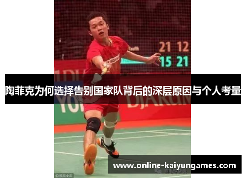 陶菲克为何选择告别国家队背后的深层原因与个人考量